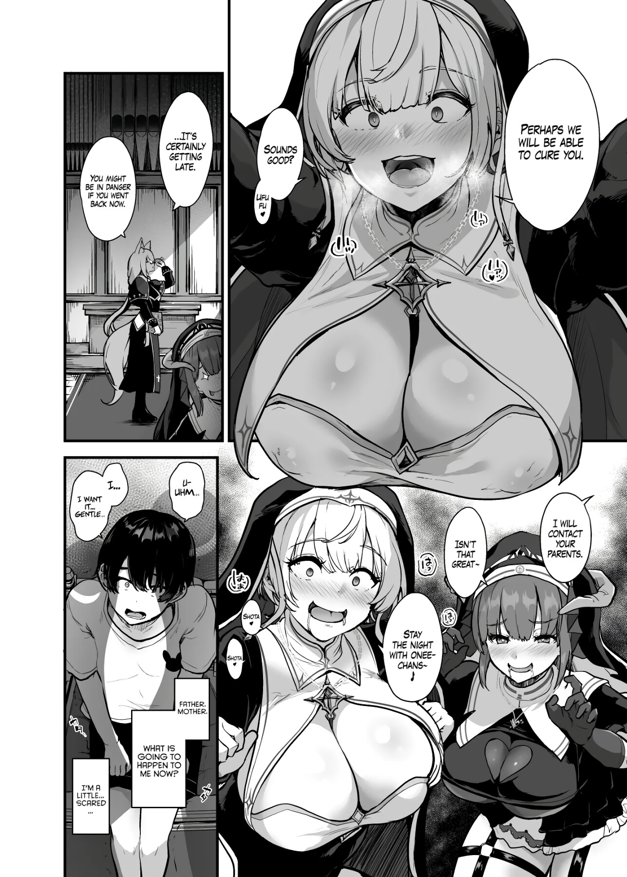 Hentai Manga Comic-The Secret Confessional-Read-5